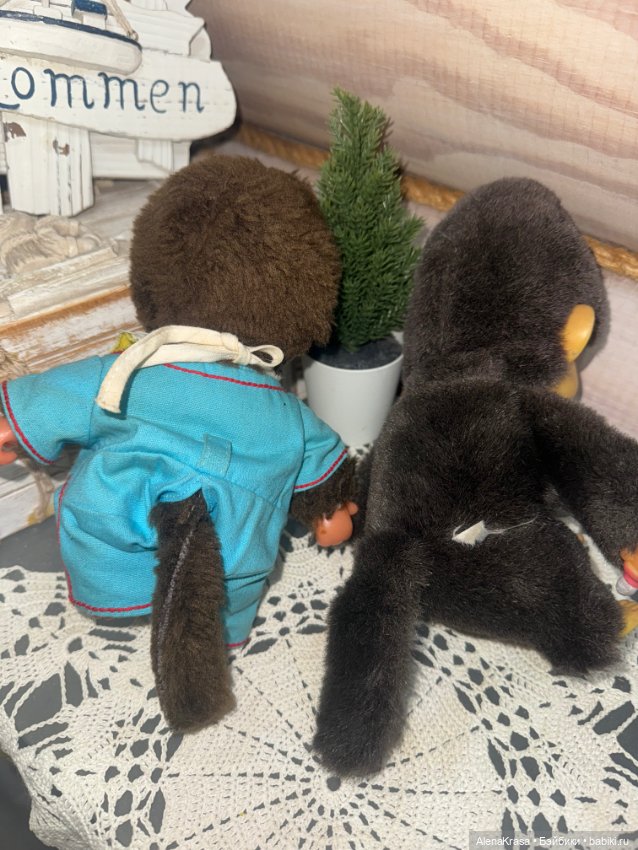 Обезьянки Мончичи — Винтажные куклы и игрушки детства (фото 2)