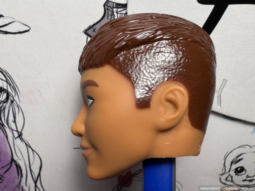 Голова Кена Фашионистас 195 (в инвалидном кресле) (фото 4)