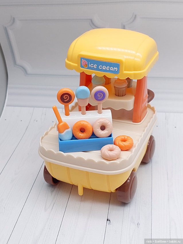 Тележка с мороженым для кукол Ob11 (фото 2)