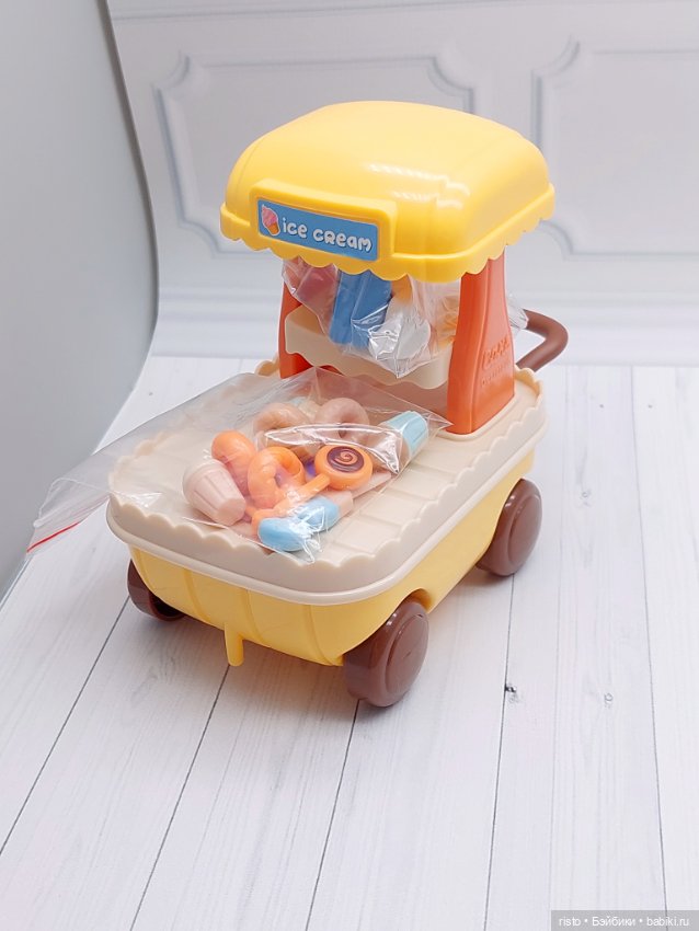 Тележка с мороженым для кукол Ob11 (фото 5)