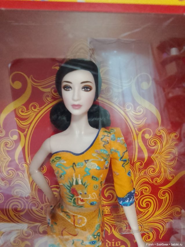 Барби Фан Бинь Бинь портретка pink label (фото 8)