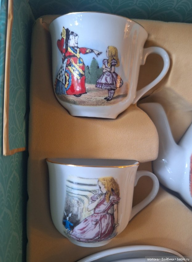 Новый детский кукольный сервиз Алиса Германия редкость (фото 5)