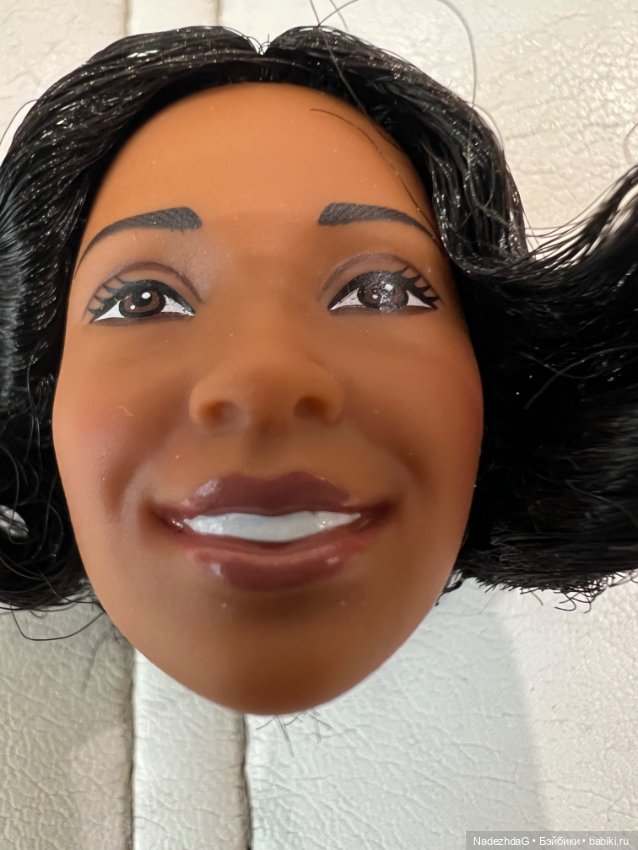 Голова Бесси Колман — Тела и головы для кукол (фото 5)