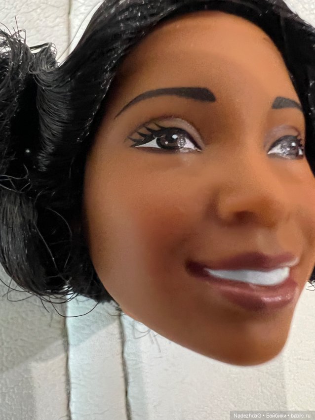 Голова Бесси Колман — Тела и головы для кукол (фото 6)