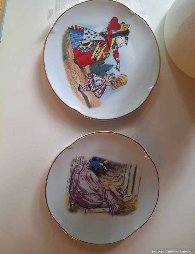 Новый детский кукольный сервиз Алиса Германия редкость (фото 4)