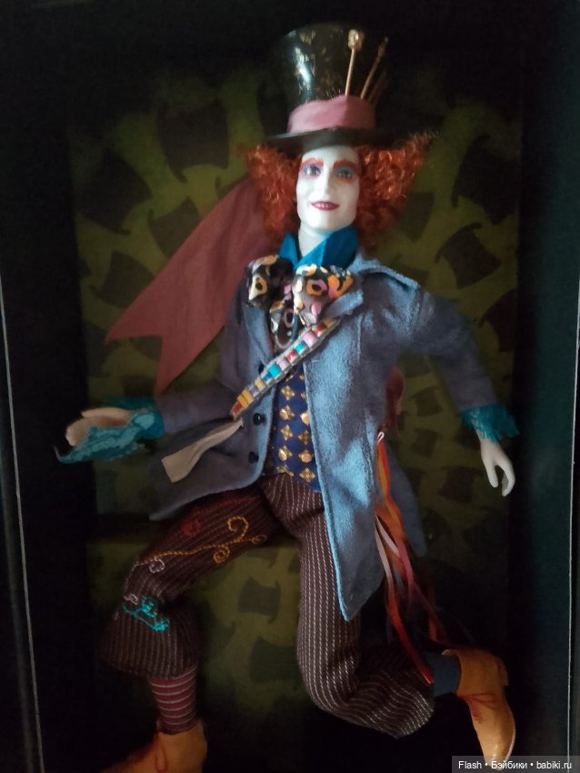 Безумный шляпник 2009 Mattel НРФБ из кф,, Алиса в стране чудес" (фото 6)
