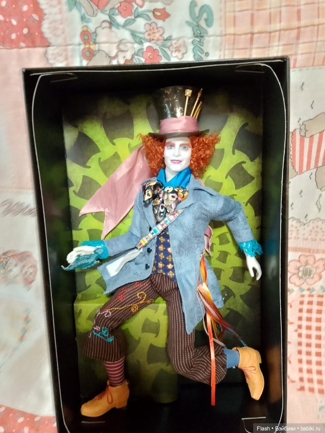 Безумный шляпник 2009 Mattel НРФБ из кф,, Алиса в стране чудес" (фото 9)