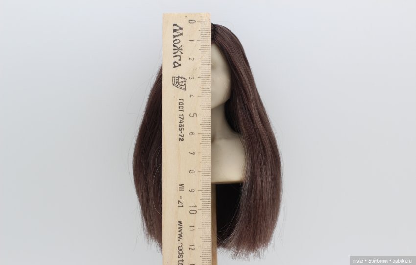 Длинный парик со светлыми прядями для подростков JRDolls от Анны Золотухиной (фото 4)