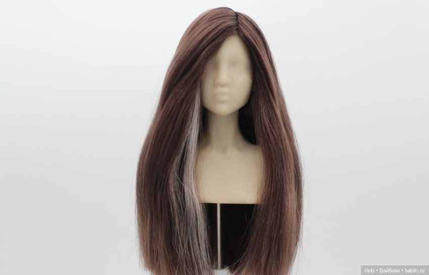 Длинный парик со светлыми прядями для подростков JRDolls от Анны Золотухиной