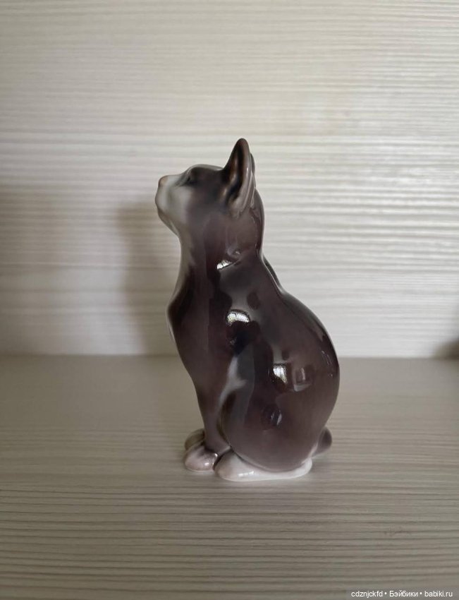 Фарфоровая фигура Кошка Dahl Jensen (фото 4)