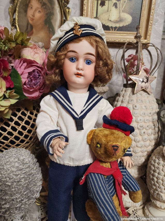 Антикварная кукла Peter Scherf