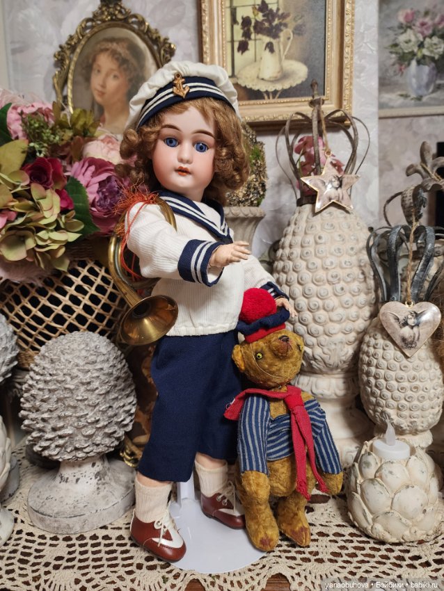 Антикварная кукла Peter Scherf