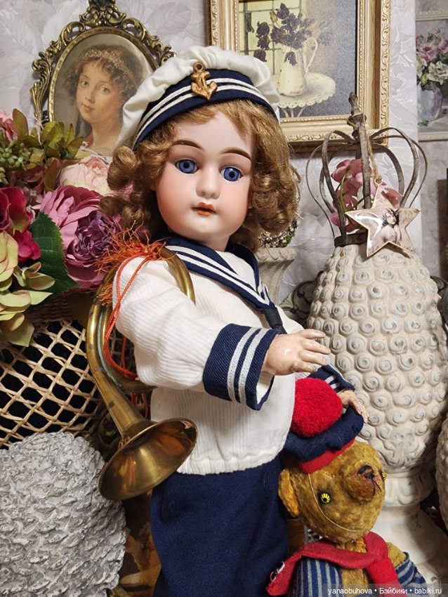 Антикварная кукла Peter Scherf