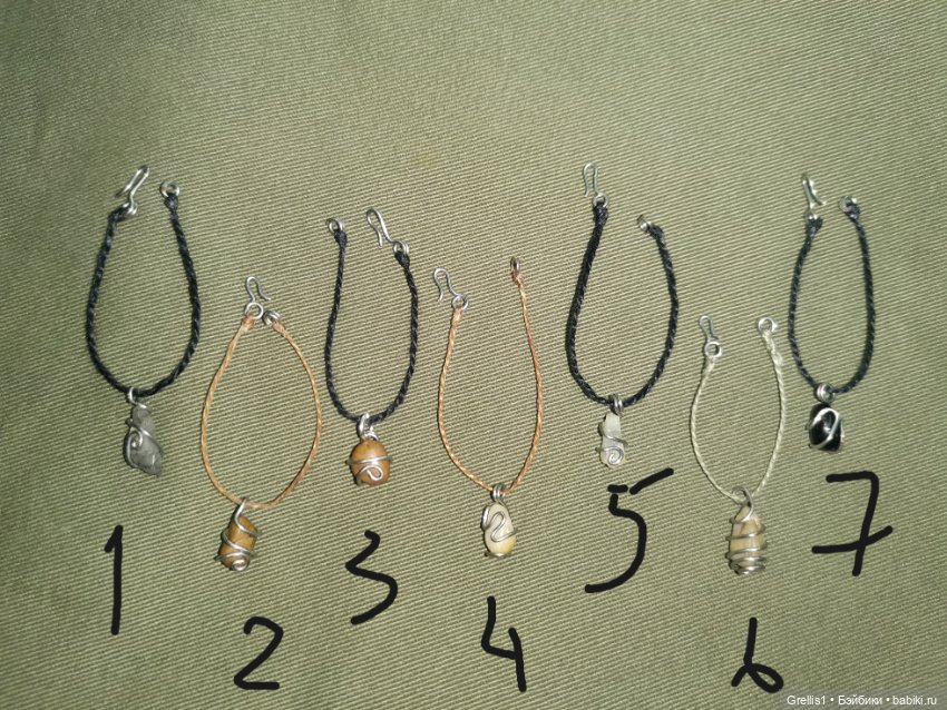 Подвески из камней для барби (фото 7)