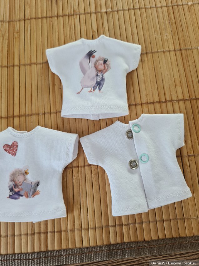 Футболка для бжд и шарнирных кукол 1/6 (фото 4)