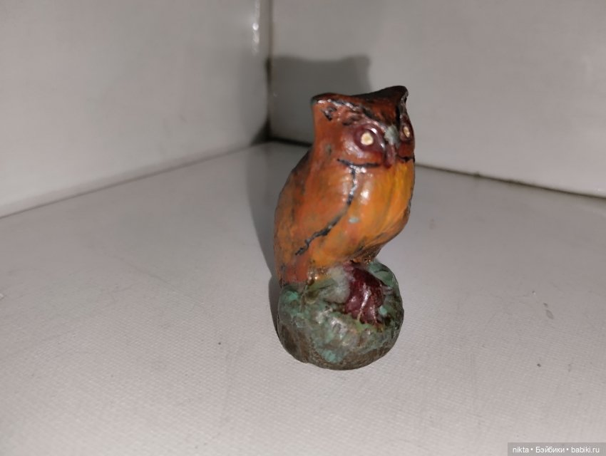 Сова Металл Миниатюра — Статуэтки (фото 2)