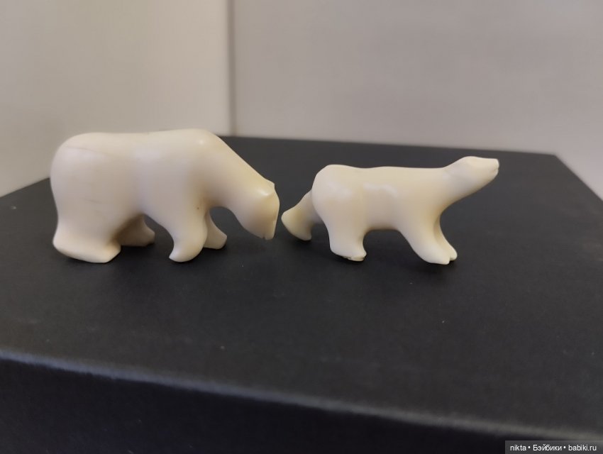 Фигурки СССР Белые медведи Миниатюра (фото 5)