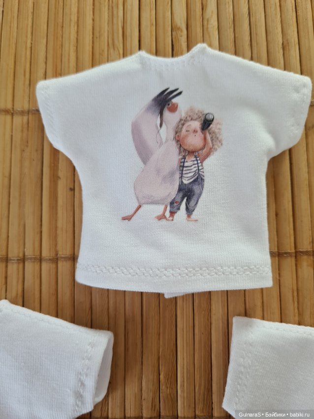 Футболка для бжд и шарнирных кукол 1/6 (фото 6)