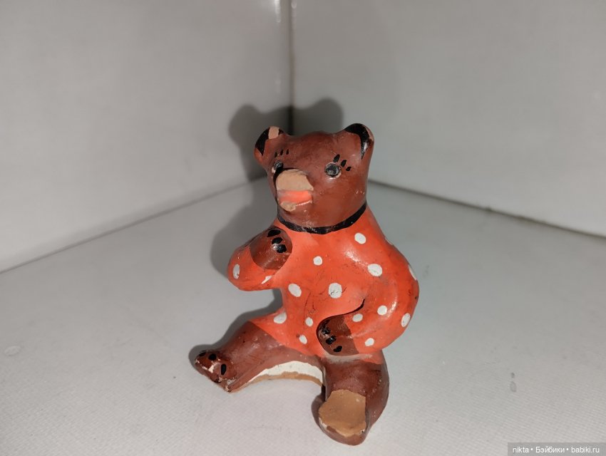 Каргопольская игрушка СССР Медведь