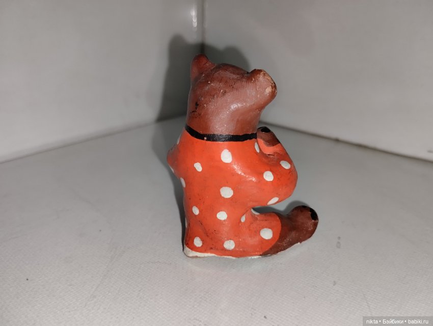 Каргопольская игрушка СССР Медведь (фото 3)