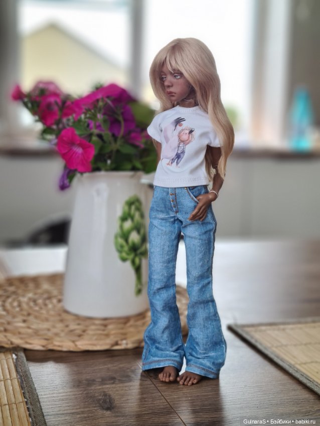 Футболка для бжд и шарнирных кукол 1/6 (фото 9)