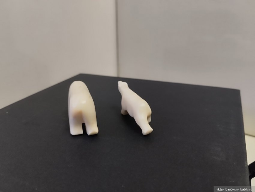 Фигурки СССР Белые медведи Миниатюра (фото 2)