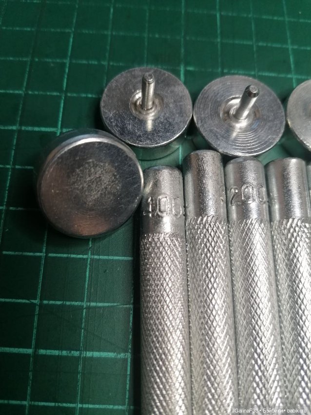 Комплект для установки люверсов 3,5 - 6 мм (фото 2)