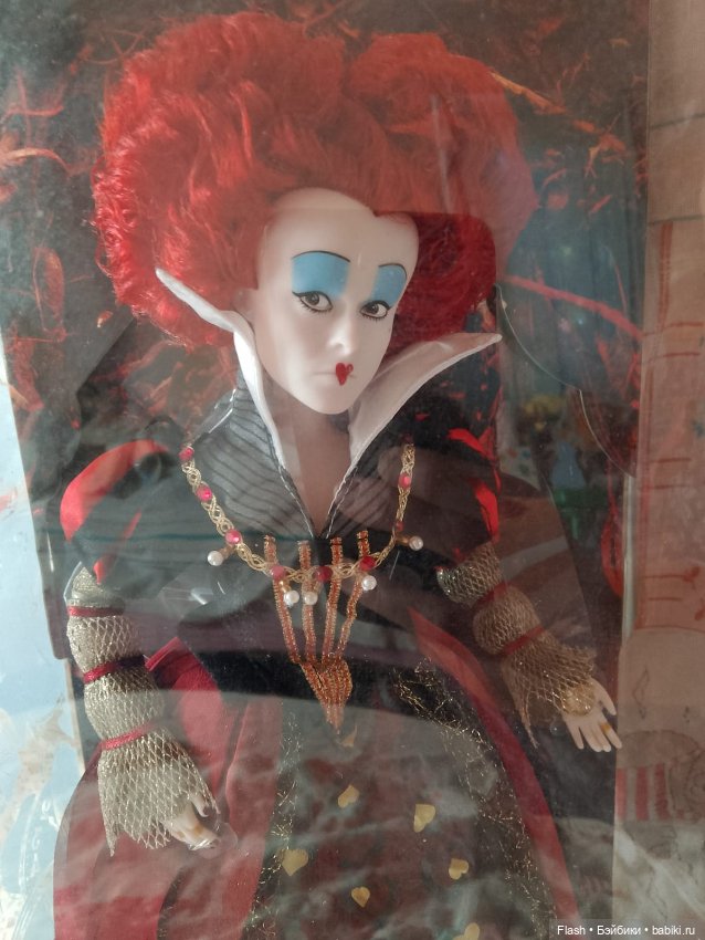 Кукла Iracebeth The Red Queen - Alice Through the Looking Glass Дисней Ирацибета Красная королева