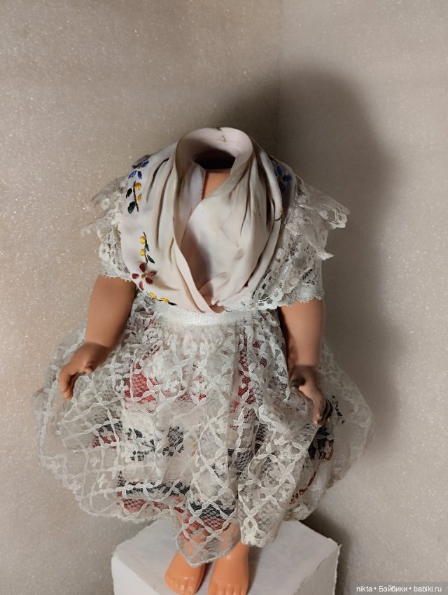 Наряд, платье кукла ГДР, 45-50 см (фото 2)