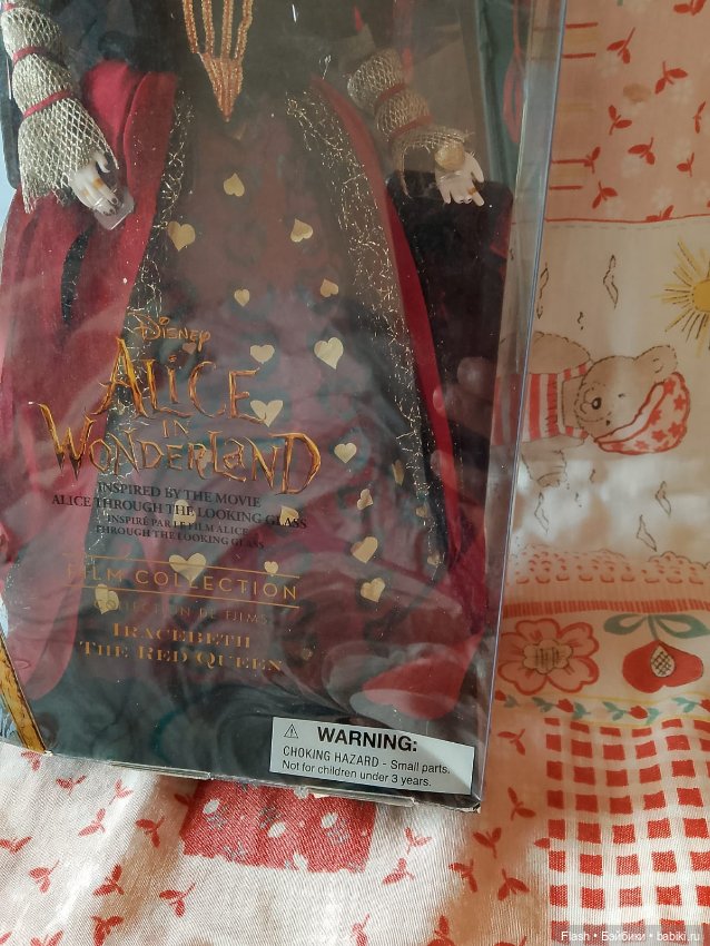 Кукла Iracebeth The Red Queen - Alice Through the Looking Glass Дисней Ирацибета Красная королева