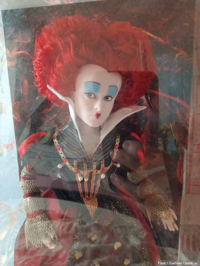 Кукла Iracebeth The Red Queen - Alice Through the Looking Glass Дисней Ирацибета Красная королева (фото 10)