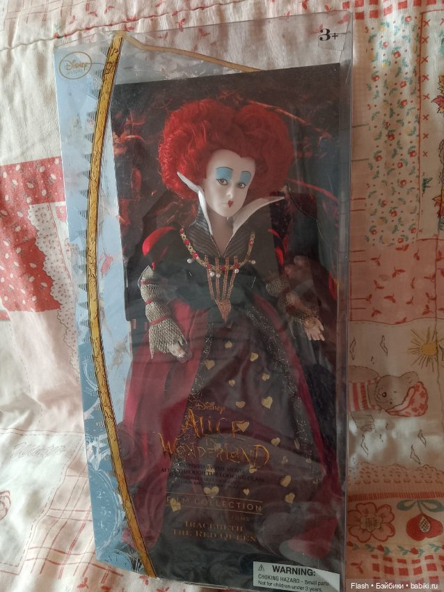 Кукла Iracebeth The Red Queen - Alice Through the Looking Glass Дисней Ирацибета Красная королева