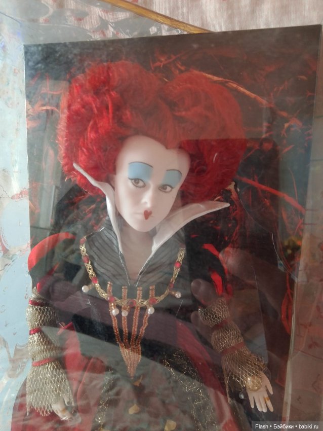 Кукла Iracebeth The Red Queen - Alice Through the Looking Glass Дисней Ирацибета Красная королева