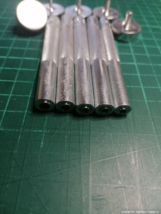 Комплект для установки люверсов 3,5 - 6 мм (фото 3)