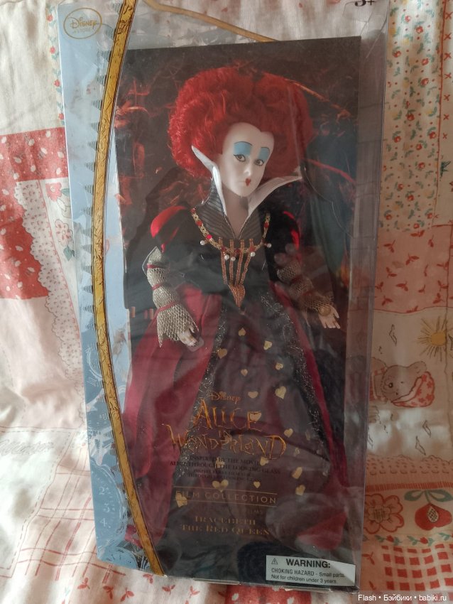 Кукла Iracebeth The Red Queen - Alice Through the Looking Glass Дисней Ирацибета Красная королева