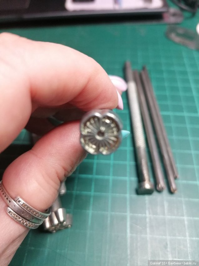 Набор для тиснения кожи и установки люверсов 3-5 мм (фото 5)