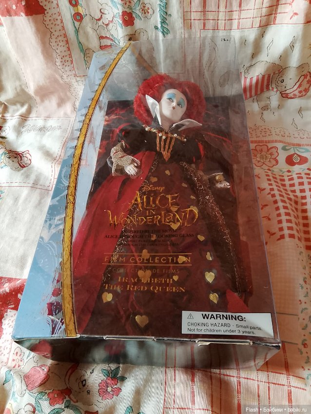 Кукла Iracebeth The Red Queen - Alice Through the Looking Glass Дисней Ирацибета Красная королева (фото 6)