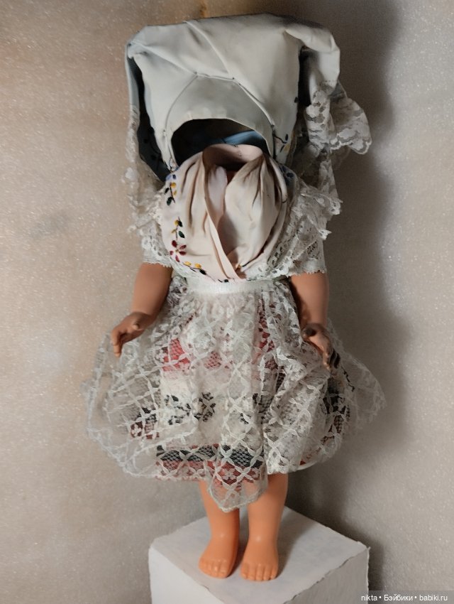 Наряд, платье кукла ГДР, 45-50 см