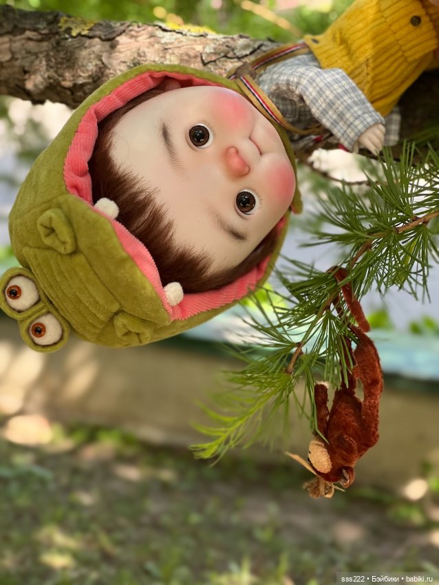 Редчайшая шапка для кукол формата Qbaby,Blythe,Diandian (фото 2)