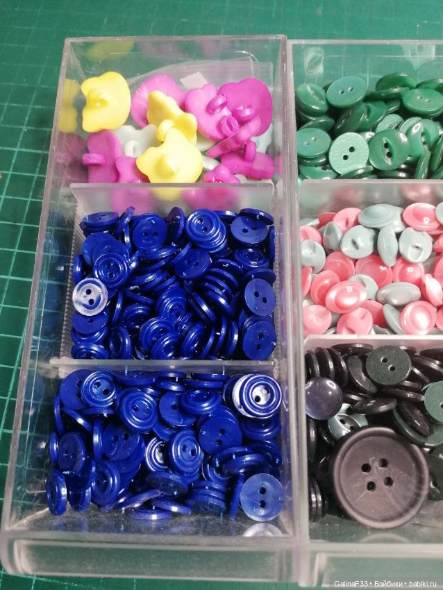 Много пуговиц для кукольных платьев (фото 7)