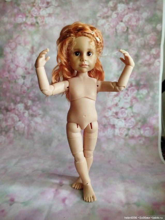 Цена ниже. Мини Сара ищет домик. ООАК подружки на шарнирном теле (фото 6)