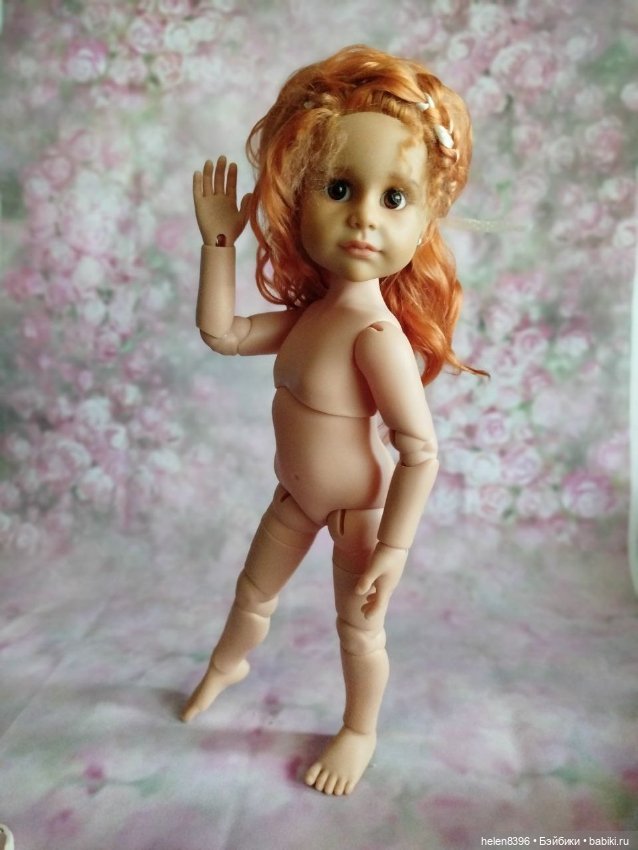 Цена ниже. Мини Сара ищет домик. ООАК подружки на шарнирном теле (фото 5)