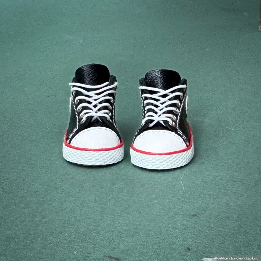 Кеды на стопу 3,4-3,6 см — Обувь для BJD (фото 2)