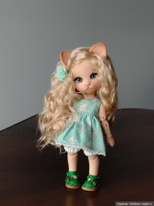 Джули блондиночка — Авторские куклы BJD (фото 2)