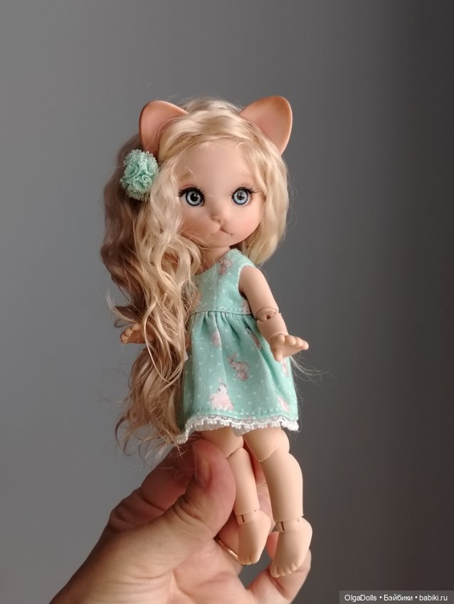 Джули блондиночка — Авторские куклы BJD