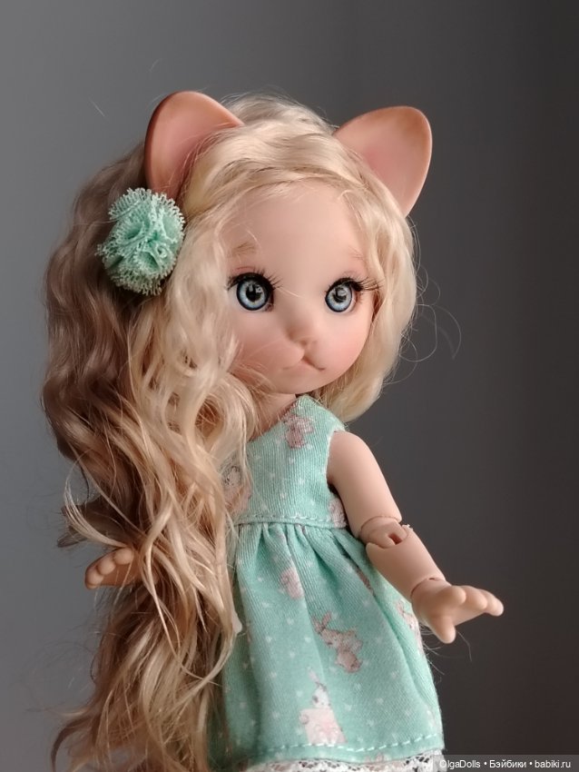 Джули блондиночка — Авторские куклы BJD (фото 5)