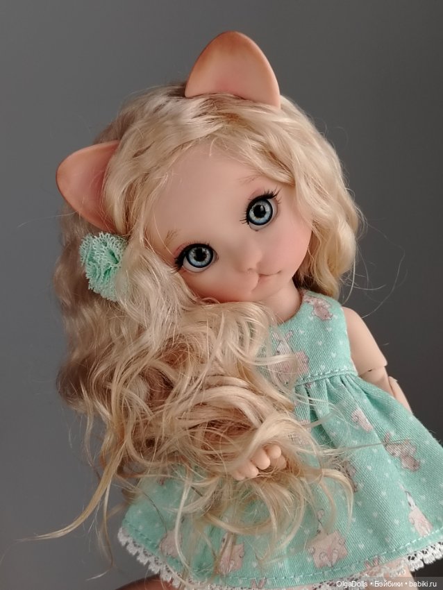 Джули блондиночка — Авторские куклы BJD (фото 7)