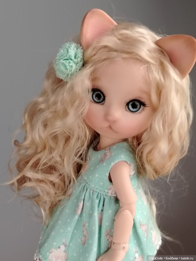Джули блондиночка — Авторские куклы BJD (фото 4)