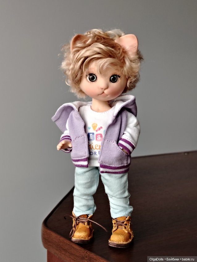 Мурлыка Джун — Авторские куклы BJD (фото 5)