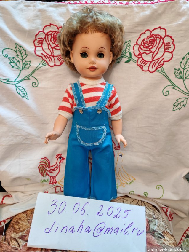 Винтажная кукла, ГДР, 70-е